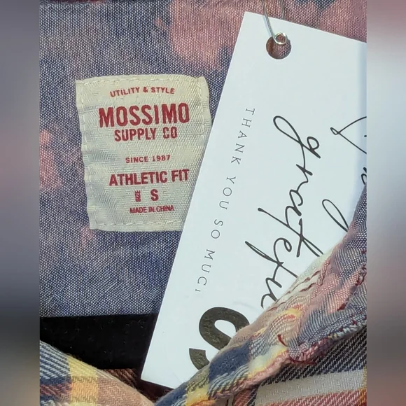 NIRVANA Red and Blue Plaid Casual Button Down Shirt - Picture 9 of 15